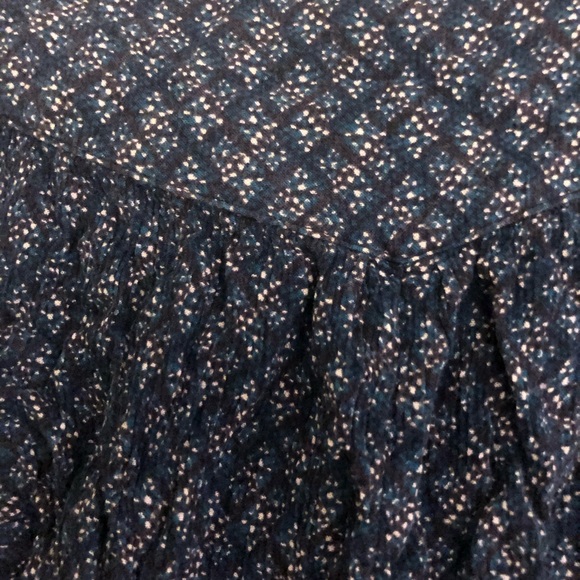 Blue printed shorts - Picture 3 of 3